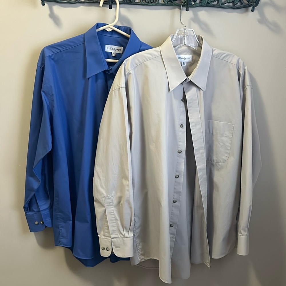 Yves Saint Laurent Button Down shirts